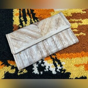 VINTAGE, Eel skin clutch!!